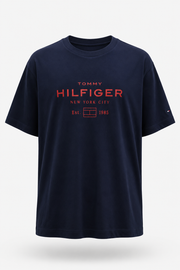 Tommy Hilfiger XXL тъмносиня тениска