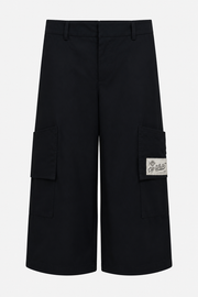 OFF White Gabardine Tariloring Cargo EU46 дамски панталони
