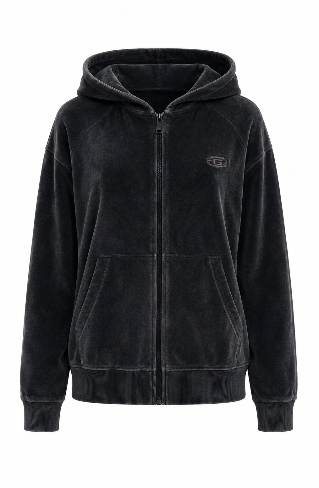 Плюшен суичър с цип Diesel M