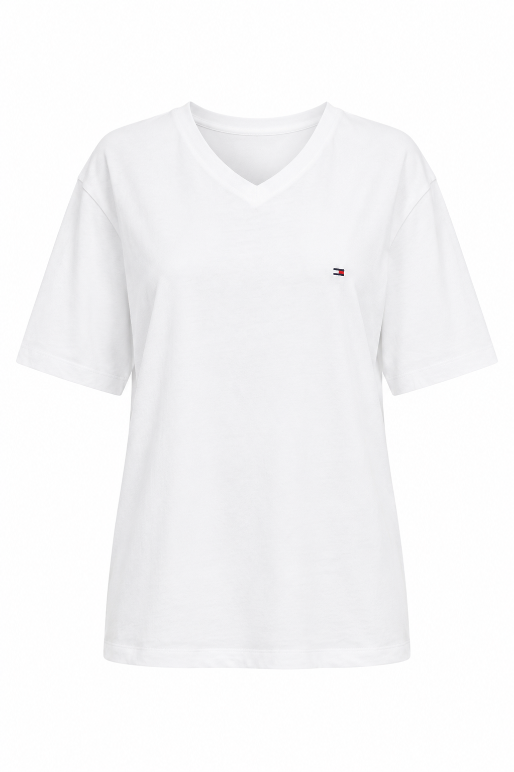 Дамска бяла тениска Tommy Hilfiger XXL