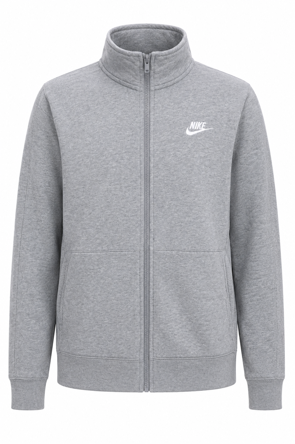 Nike M сив суичър с цип
