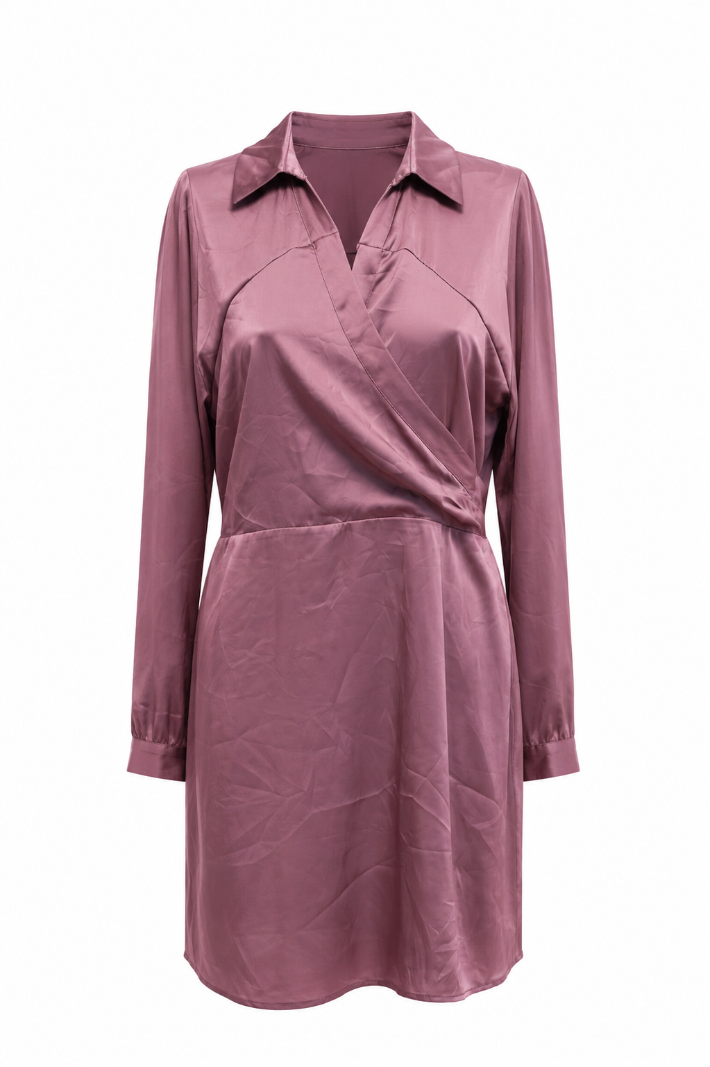 Сатенена рокля Guess L