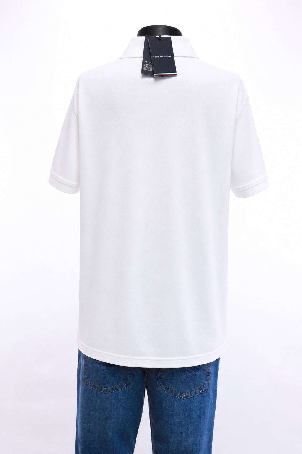 Тениска с яка Tommy XXL