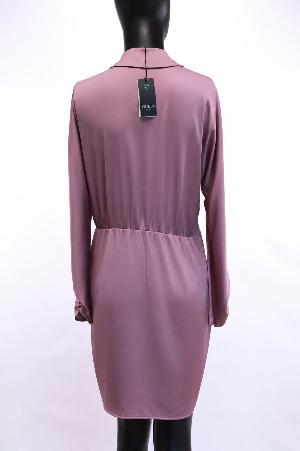 Сатенена рокля Guess L