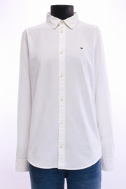 Бяла риза Tommy Jeans XXL