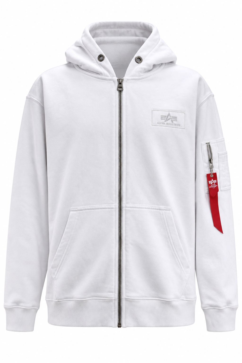 Мъжки суичър с цип Alpha Industries L