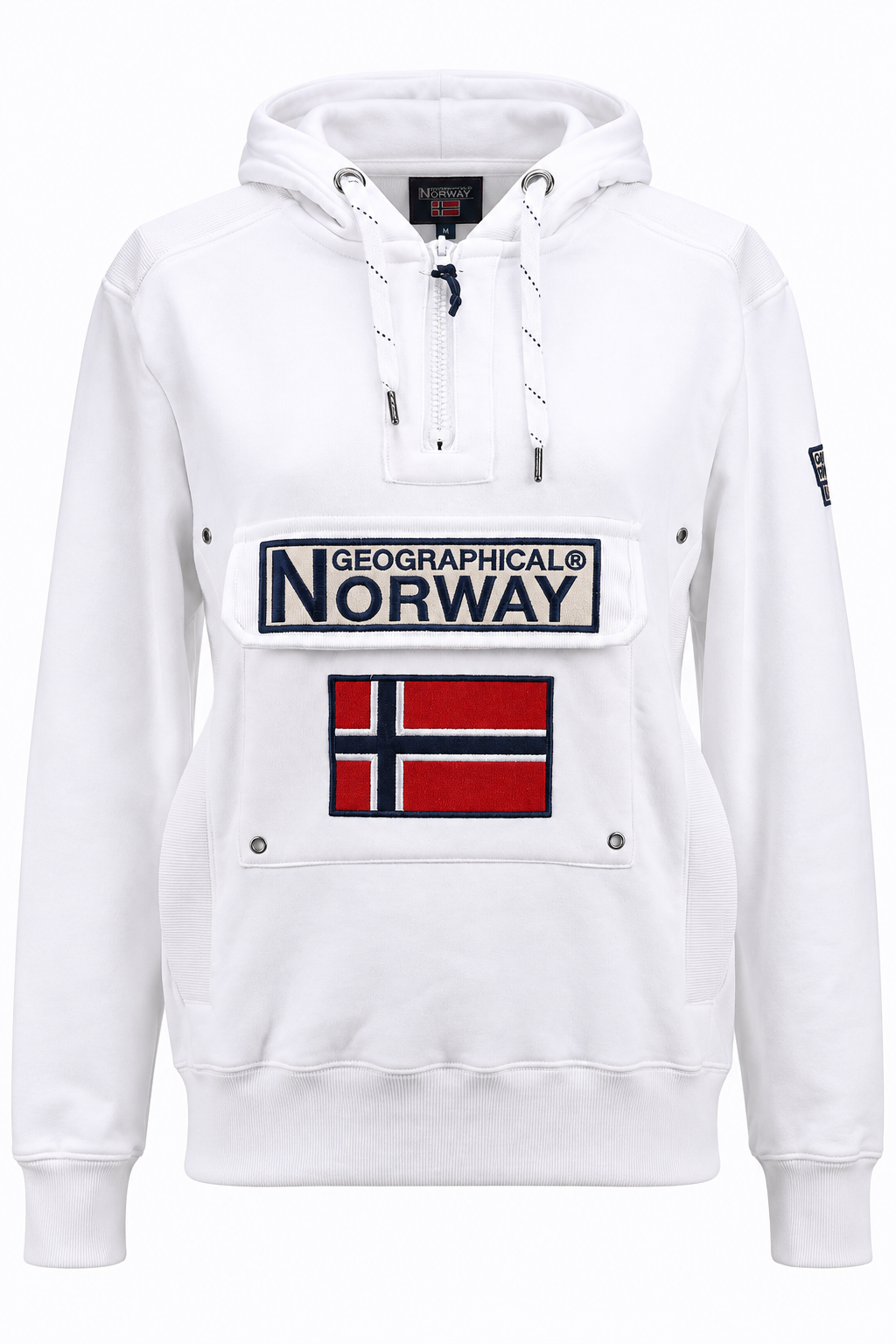 Бял суичър Geographical Norway