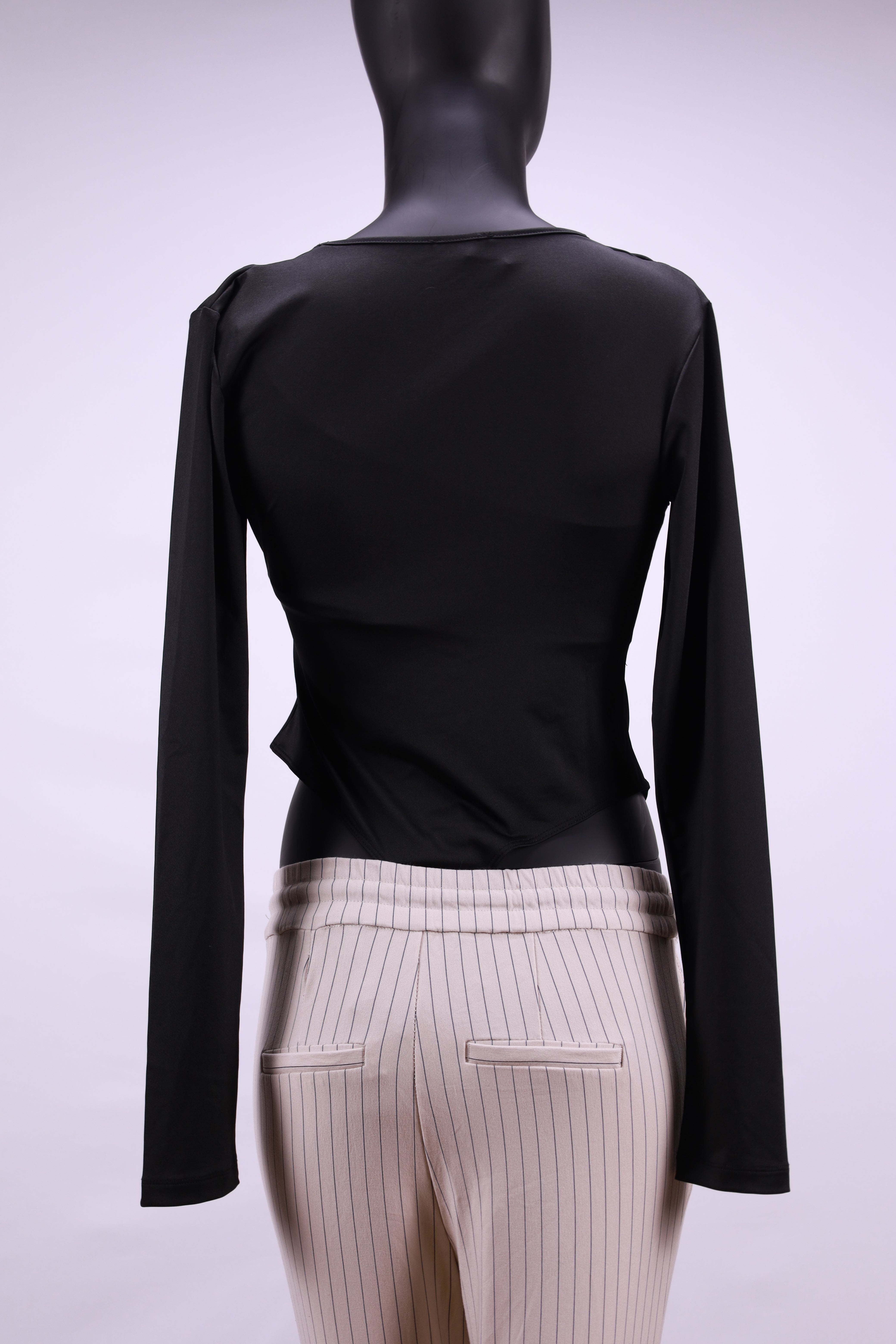 Черно боди LeGer