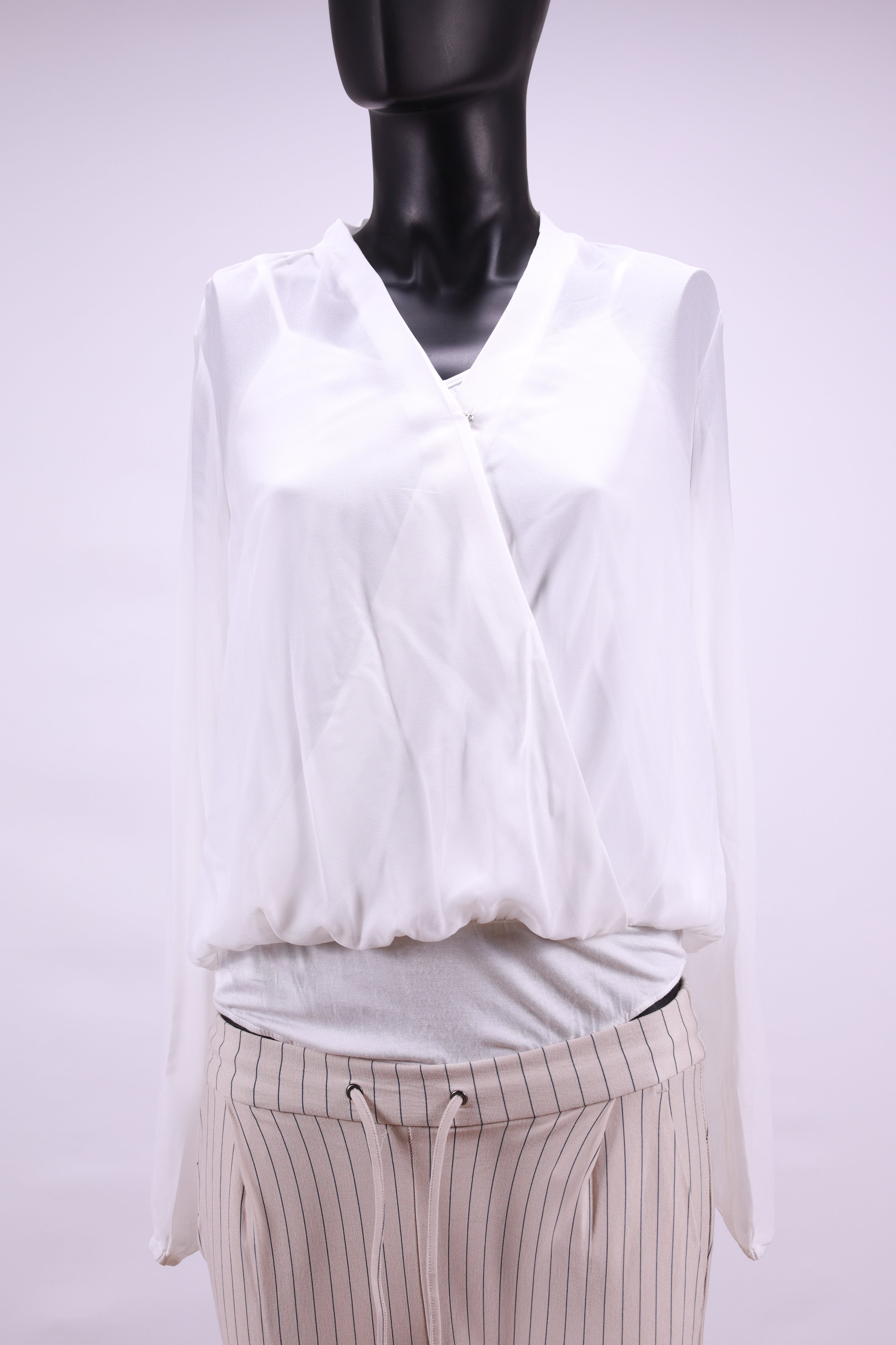 Бяло боди About You