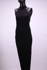 Черна официална рокля Wal G