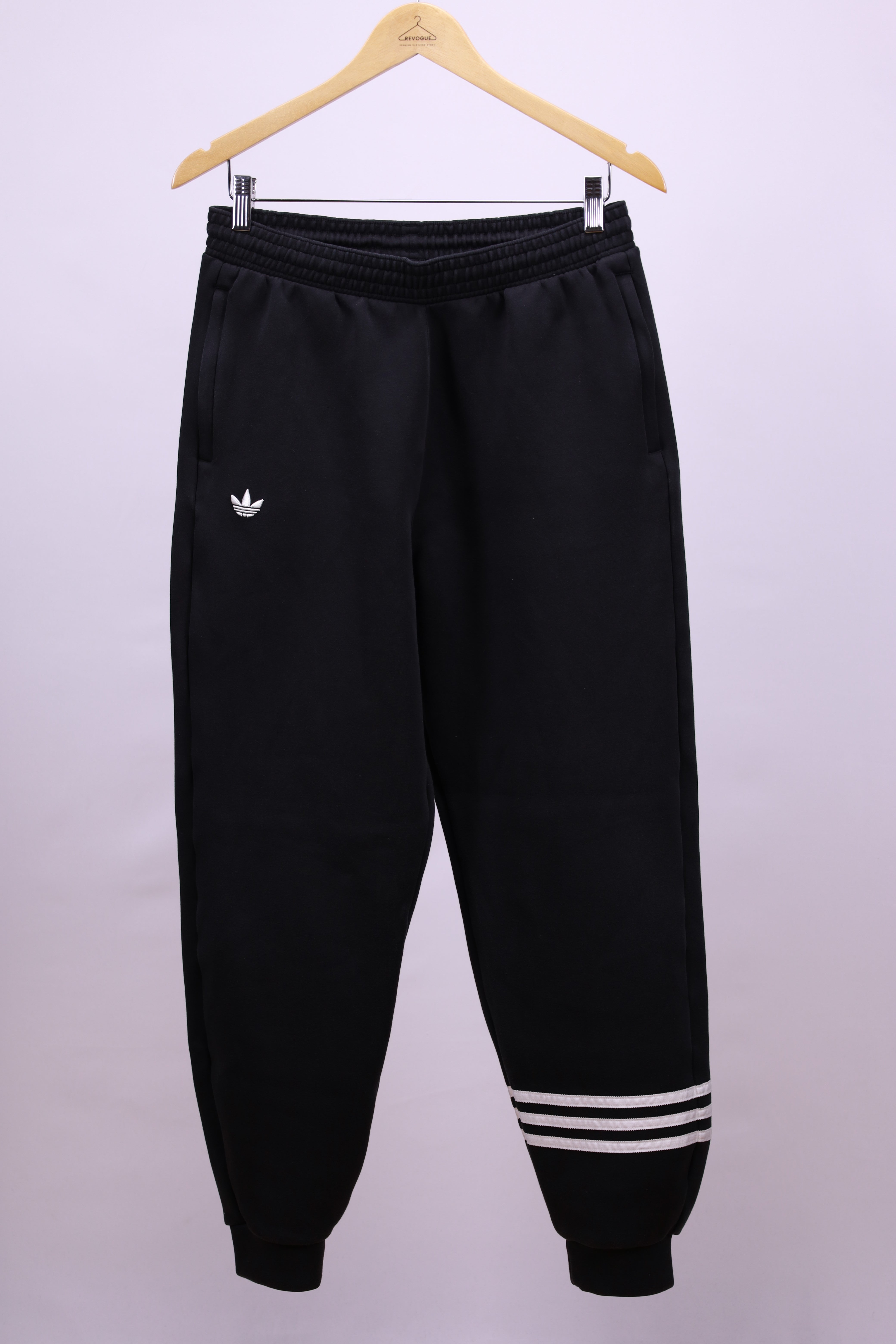 Спортно долнище Adidas 3 stripes черно