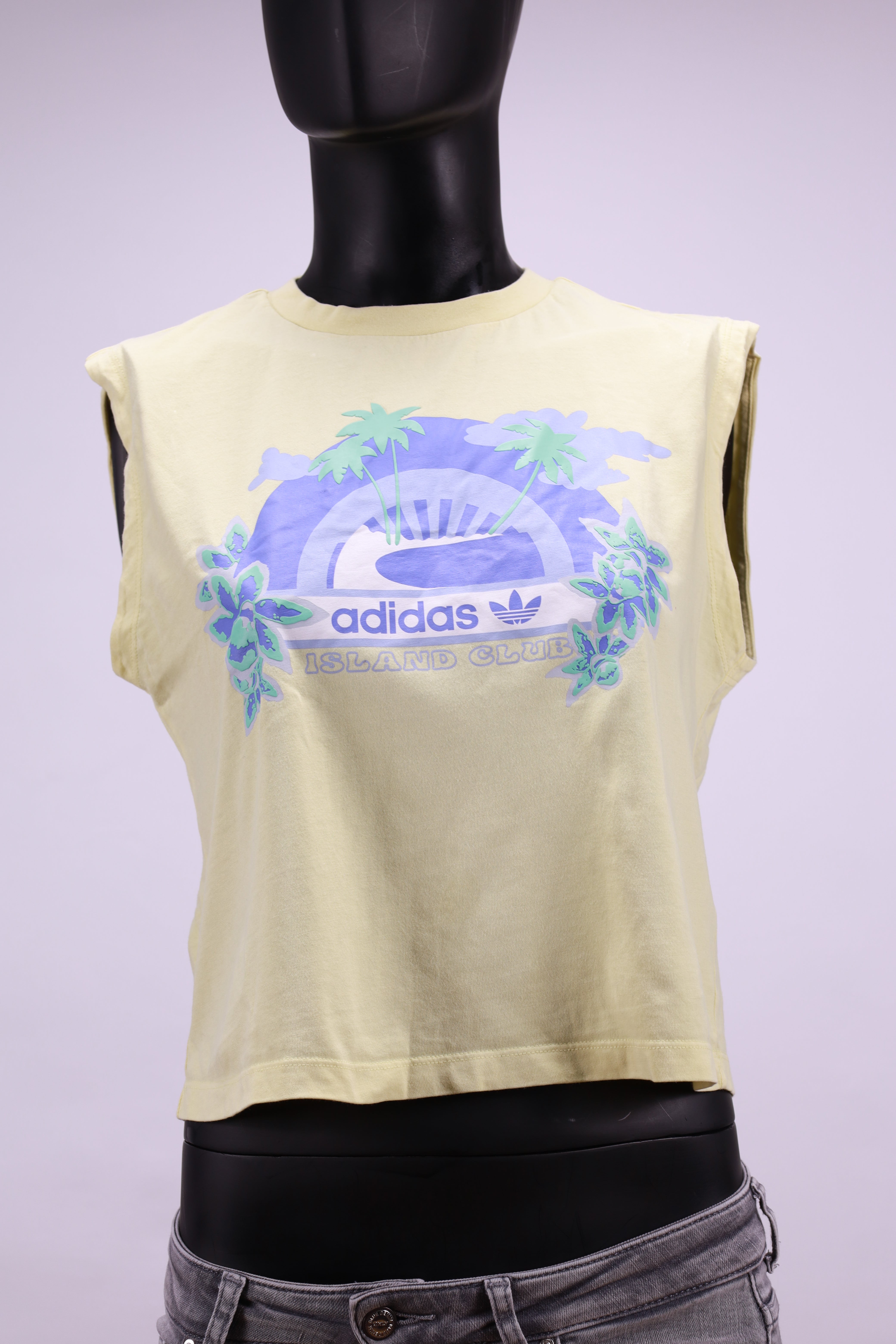 Жълт топ Adidas