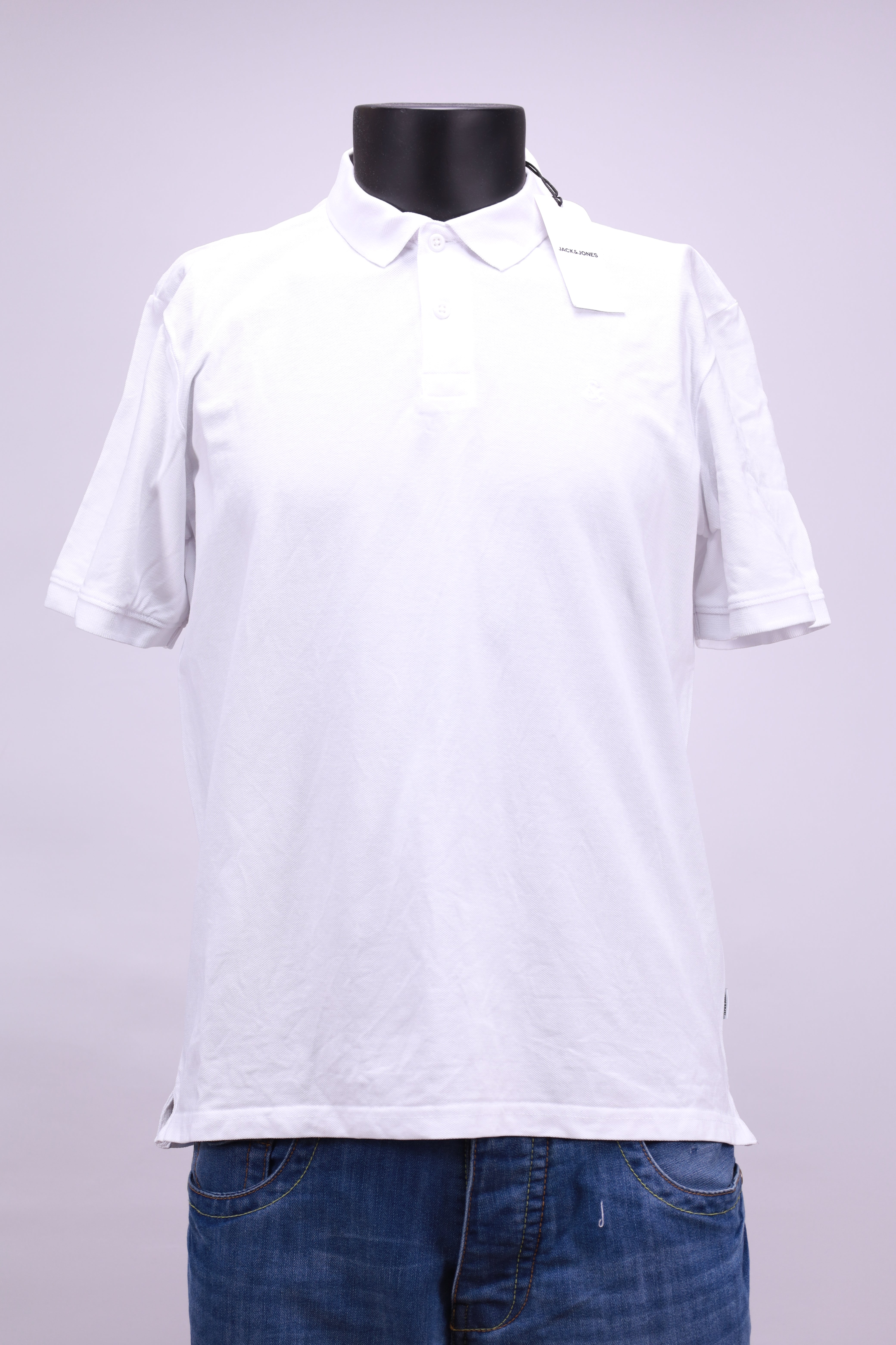 Тениска с яка Jack&Jones