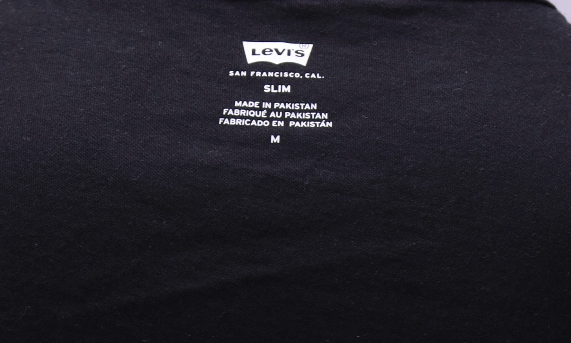 Черна тениска Levi's