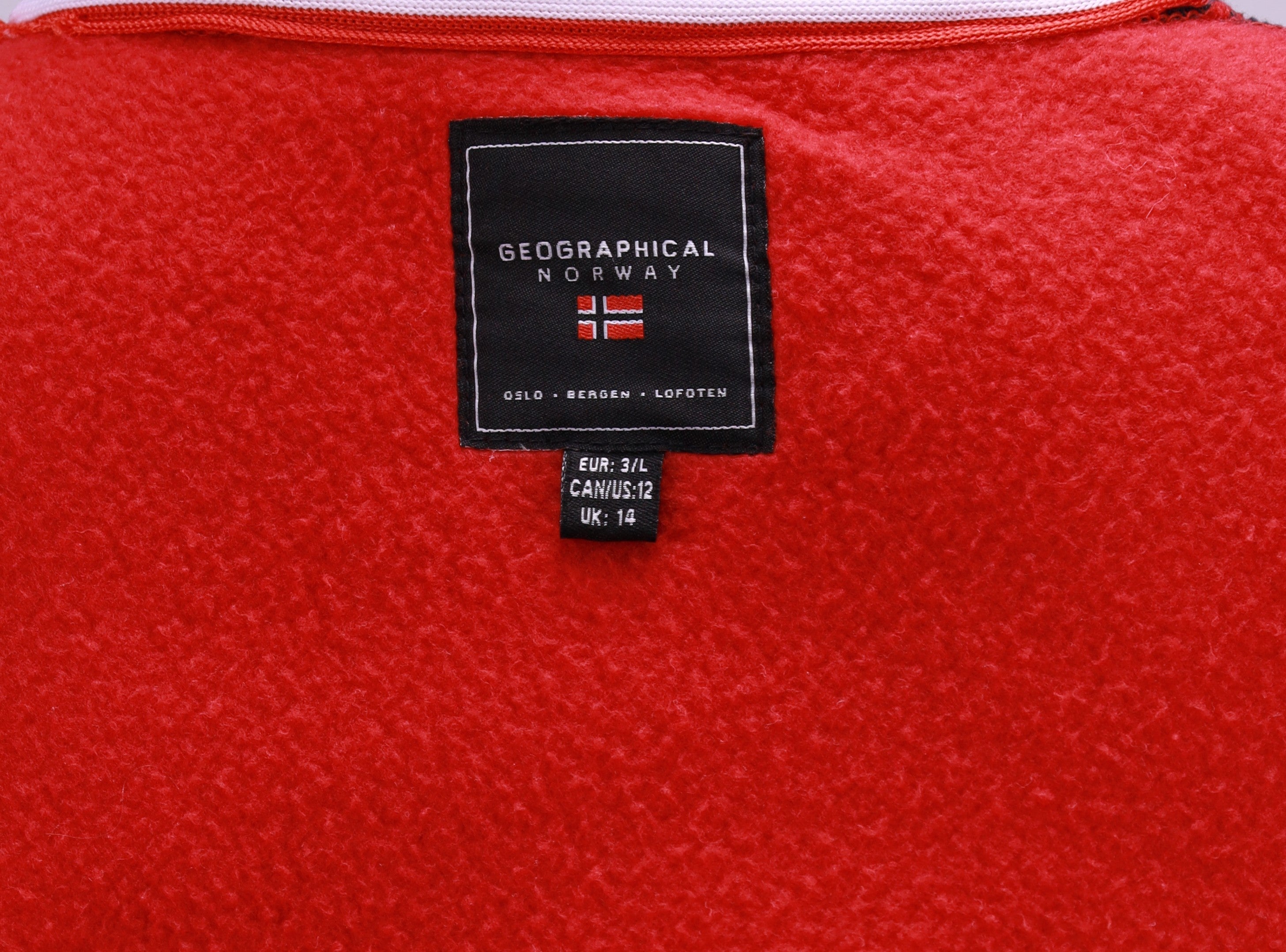Червен суичър Geographical Norway