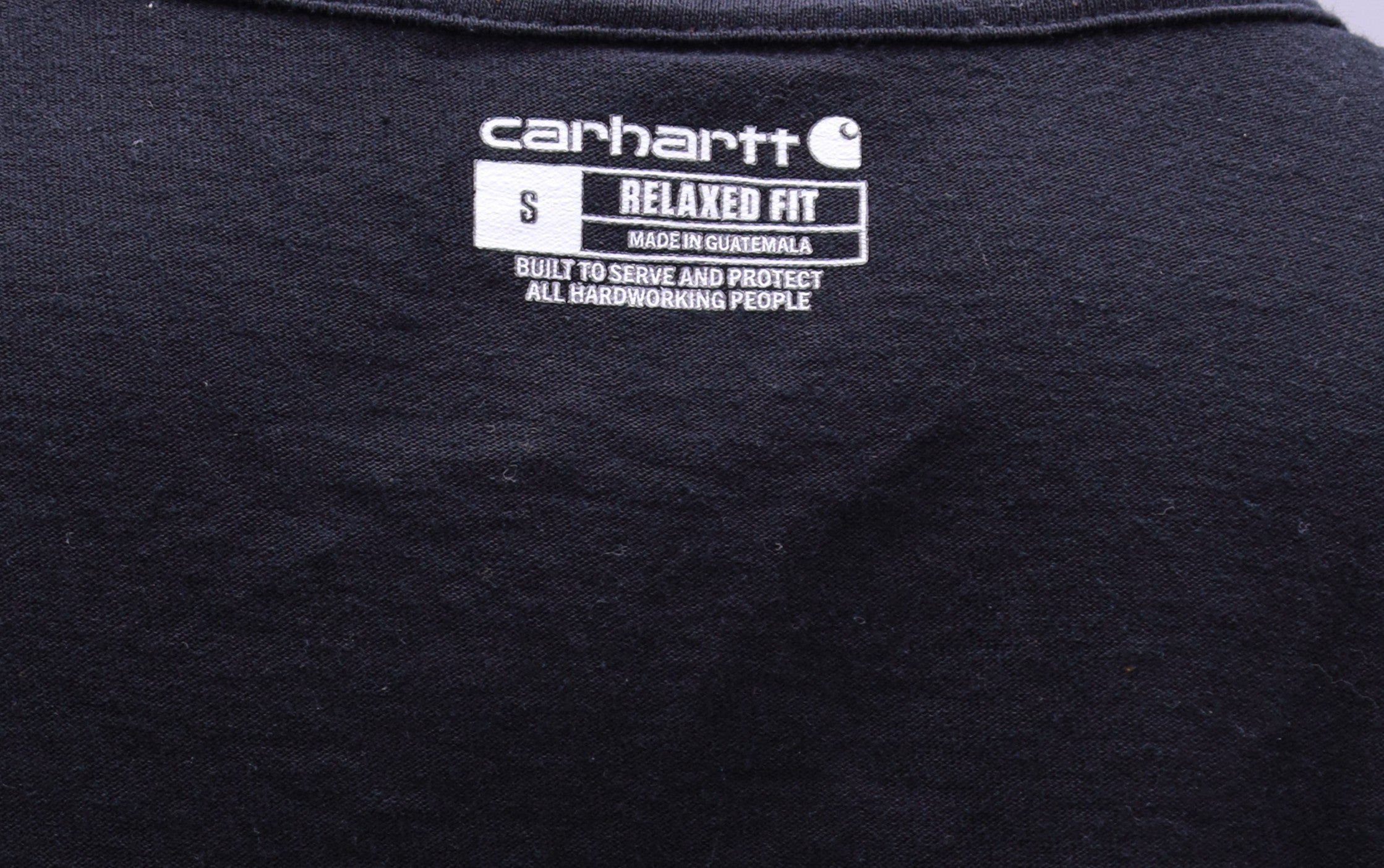 Черна тениска Carhartt