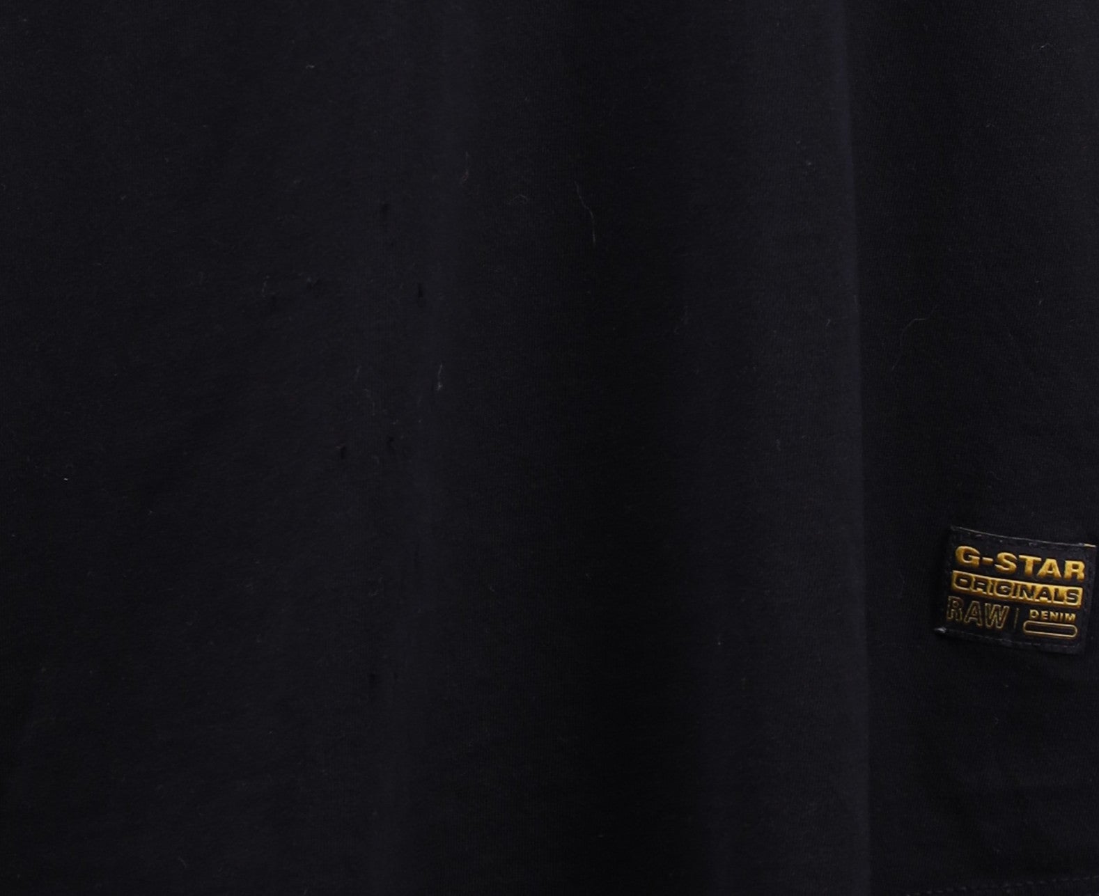 Черна тениска G-Star Raw