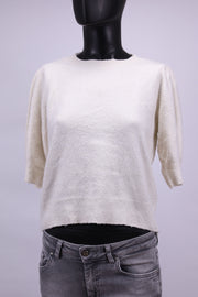 Пуловер с къс ръкав Only