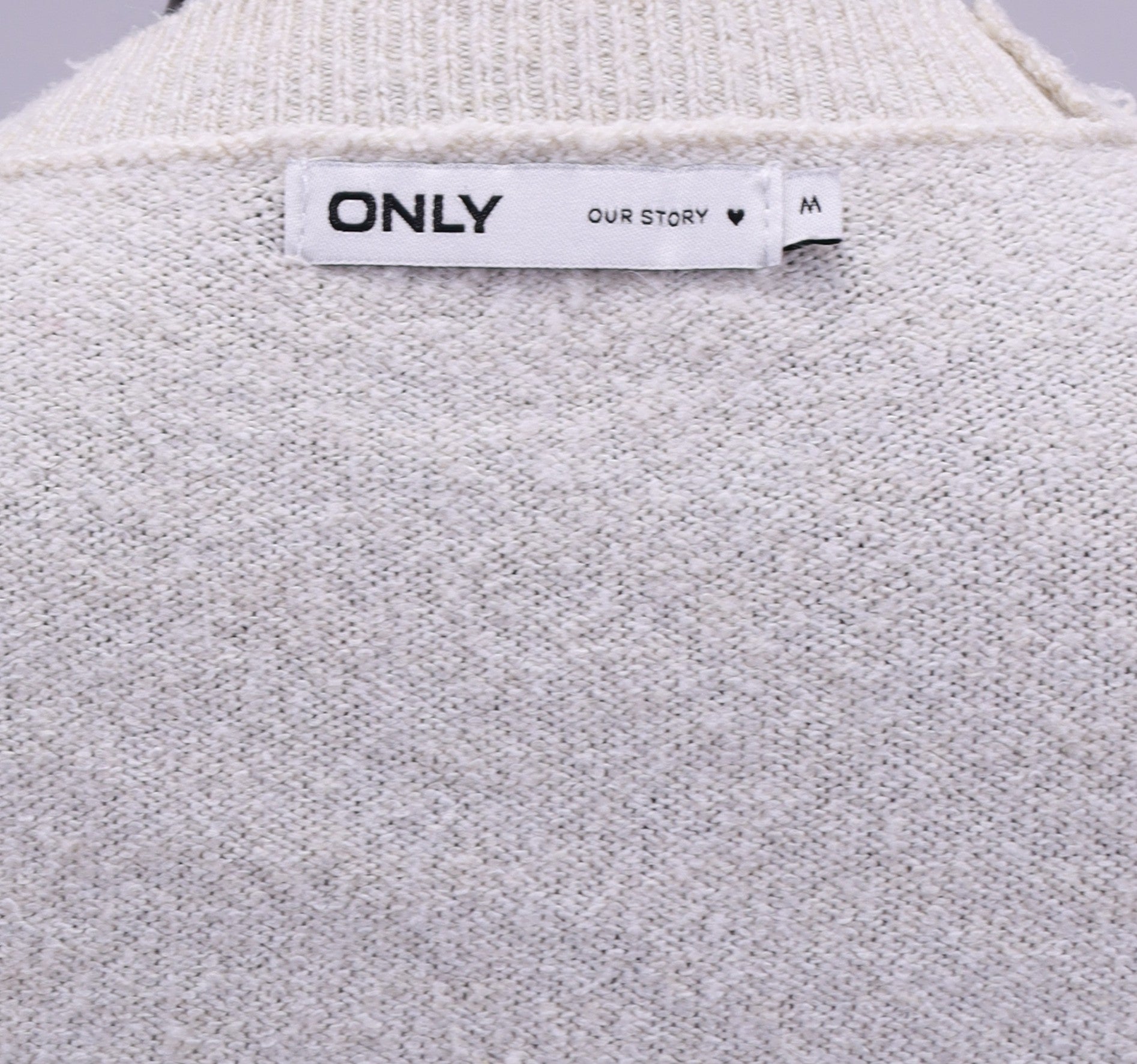 Пуловер с къс ръкав Only