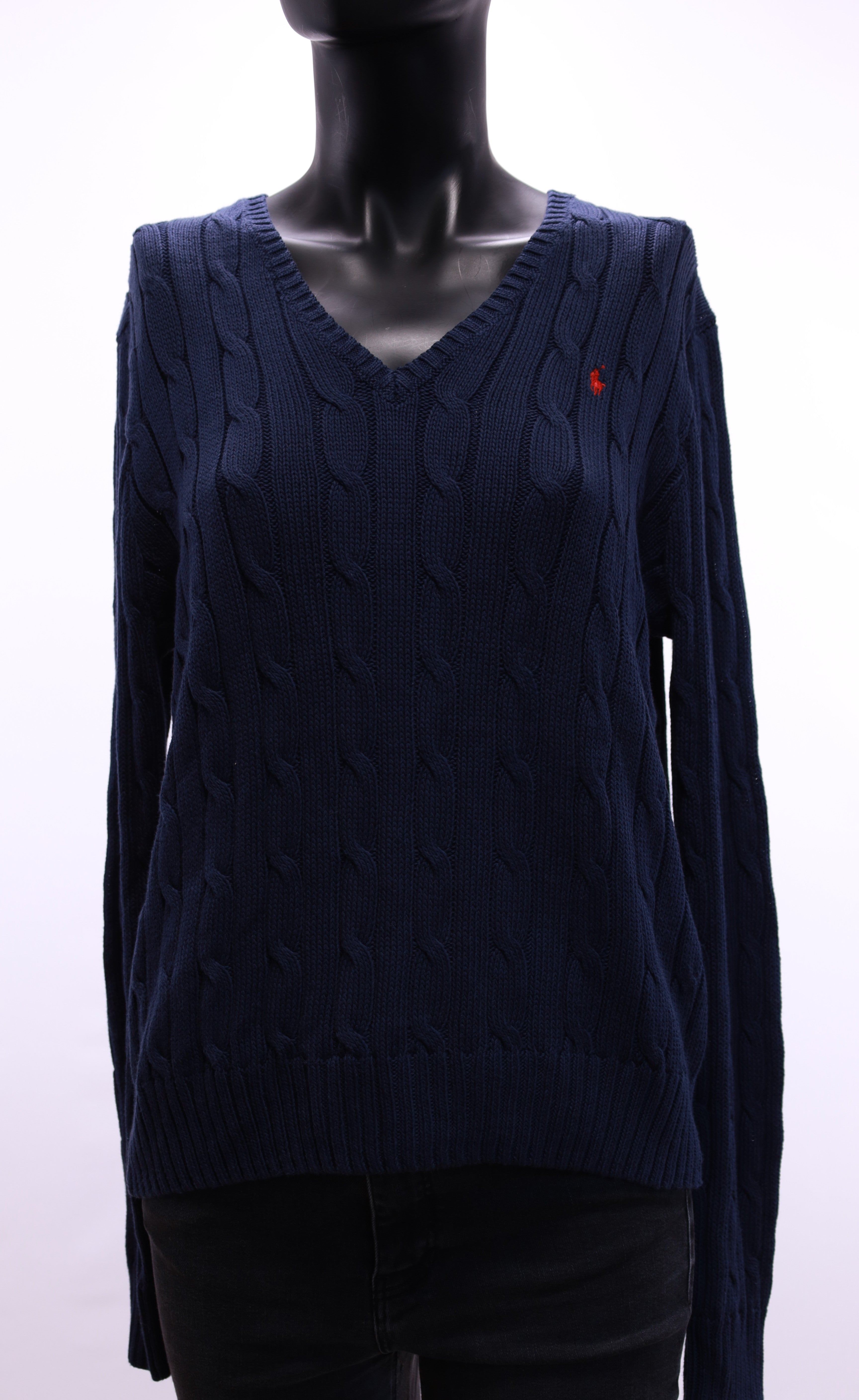 Син пуловер Ralph Lauren