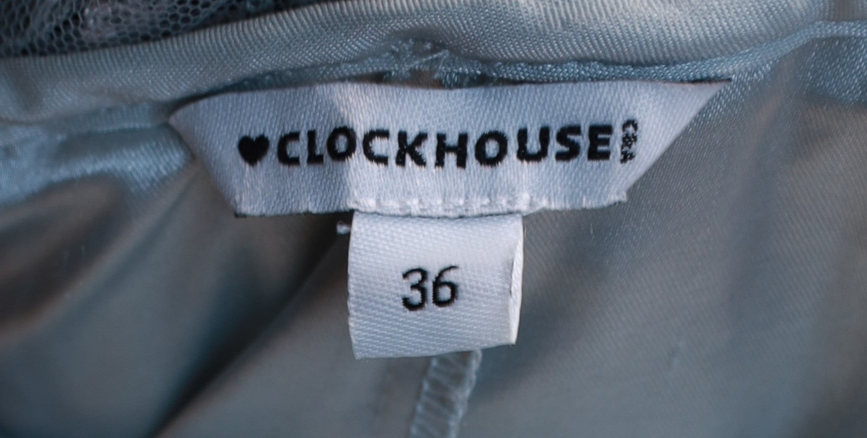 Официална светлозелена рокля Clockhouse S