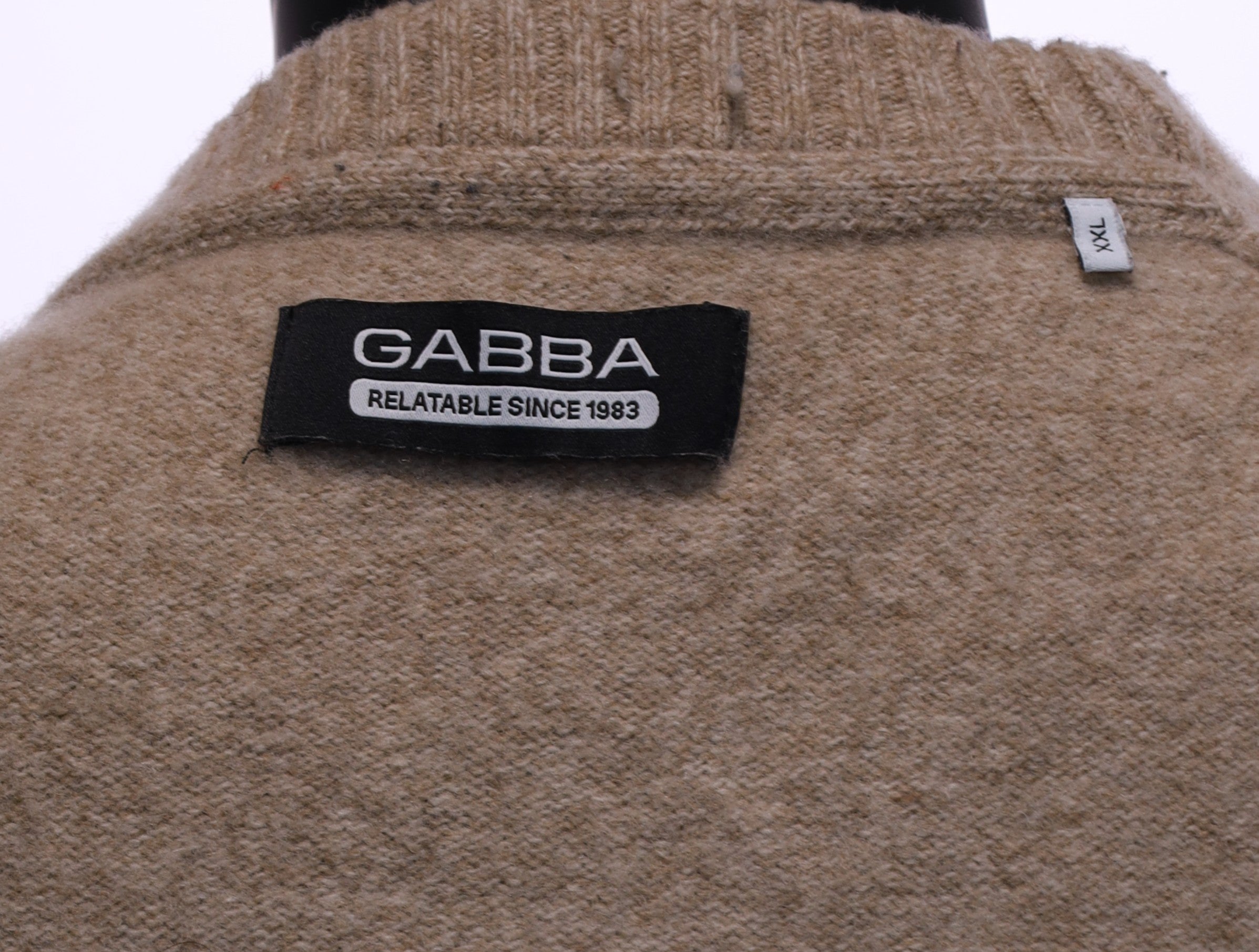 Дамски пуловер от меринова вълна Gabba XXL
