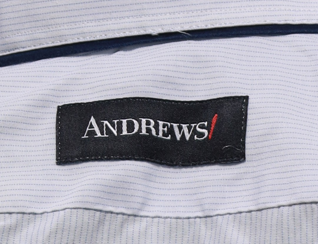 Мъжка бяла риза Andrews S