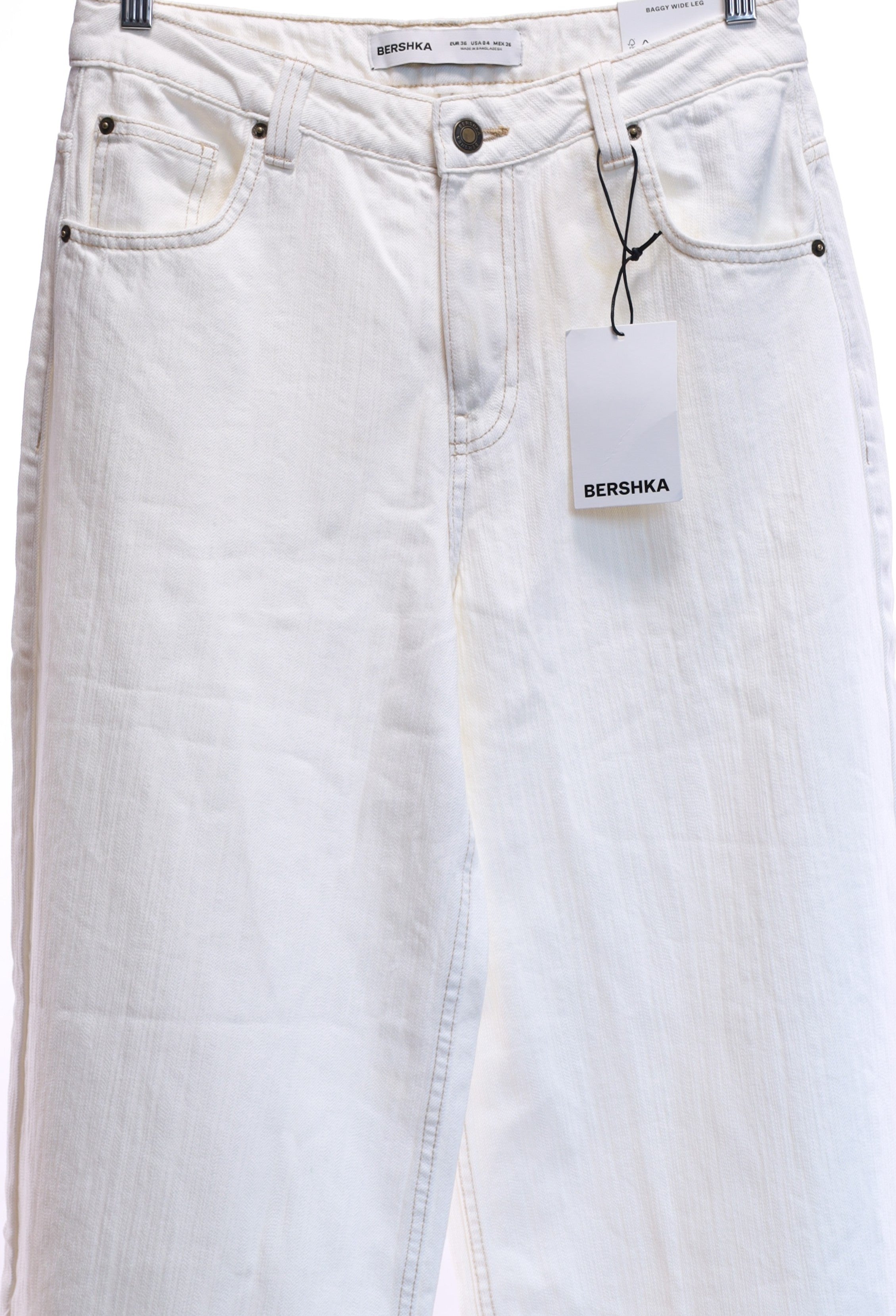 Дамски широки дънки Bershka S