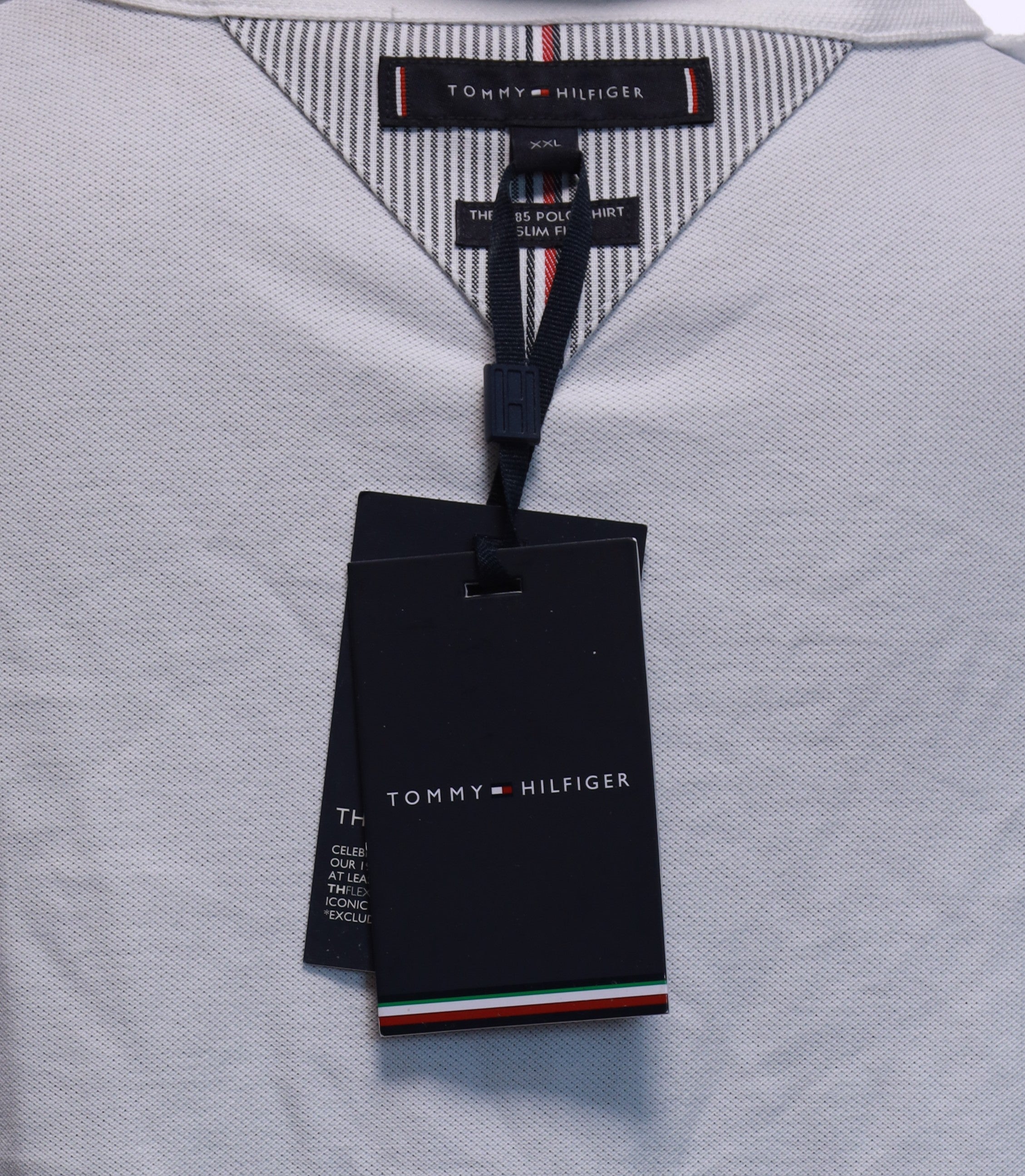 Тениска с яка Tommy XXL