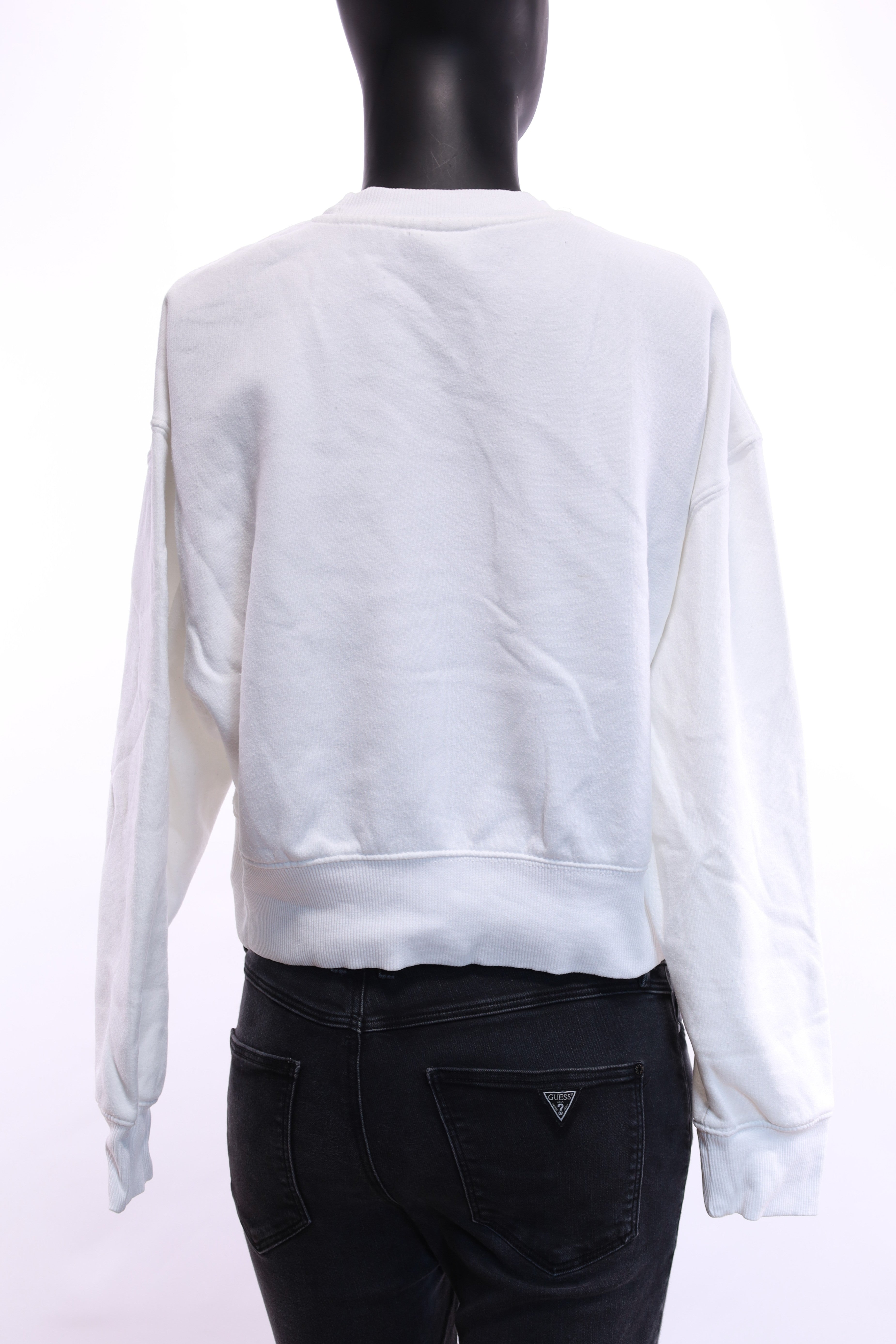 Бяла блуза Bershka S