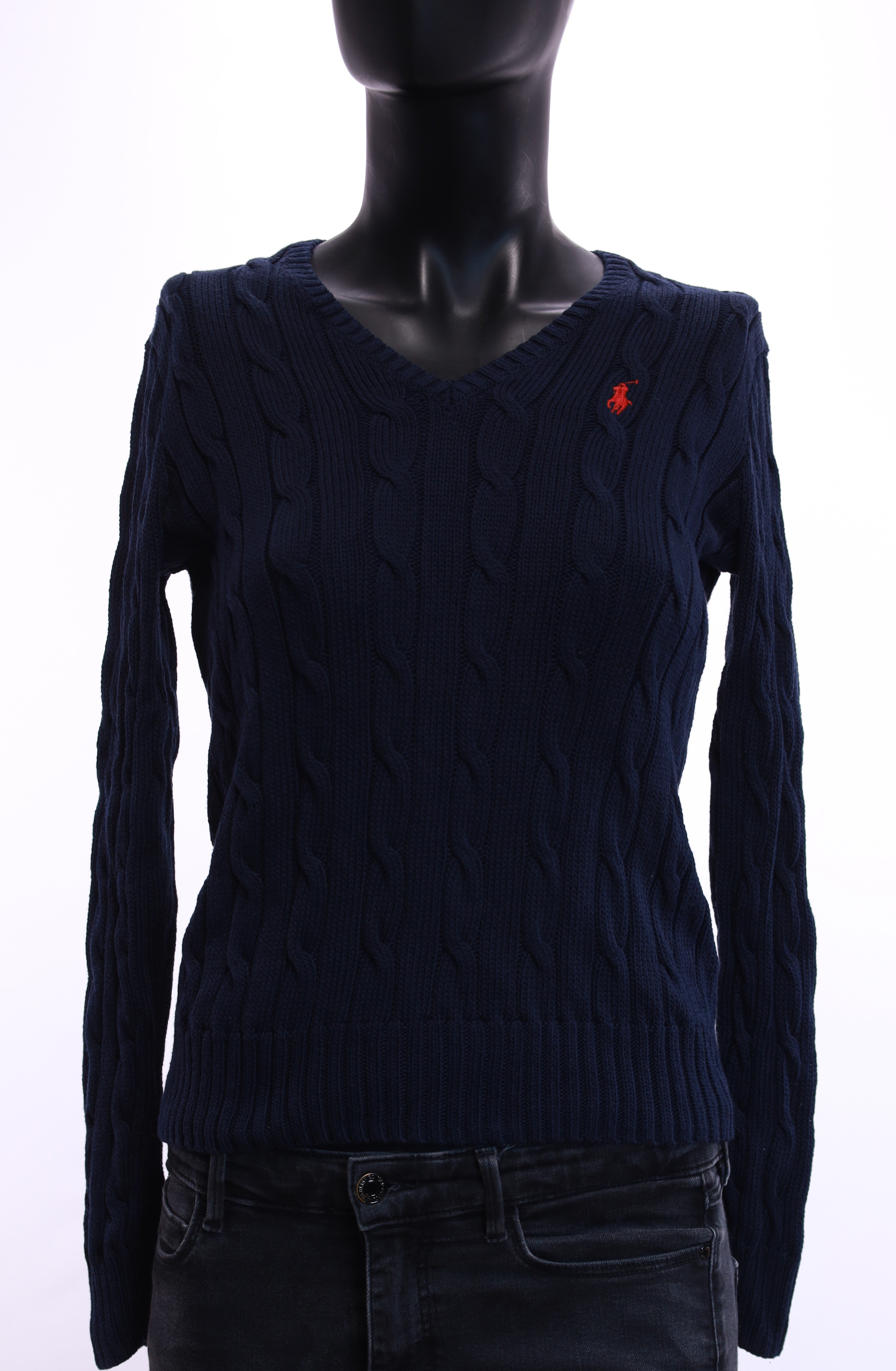 Тъмносин пуловер Polo Ralph Lauren М