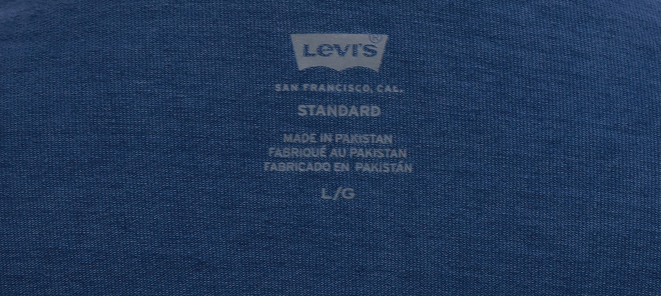 Синя тениска Levi's L