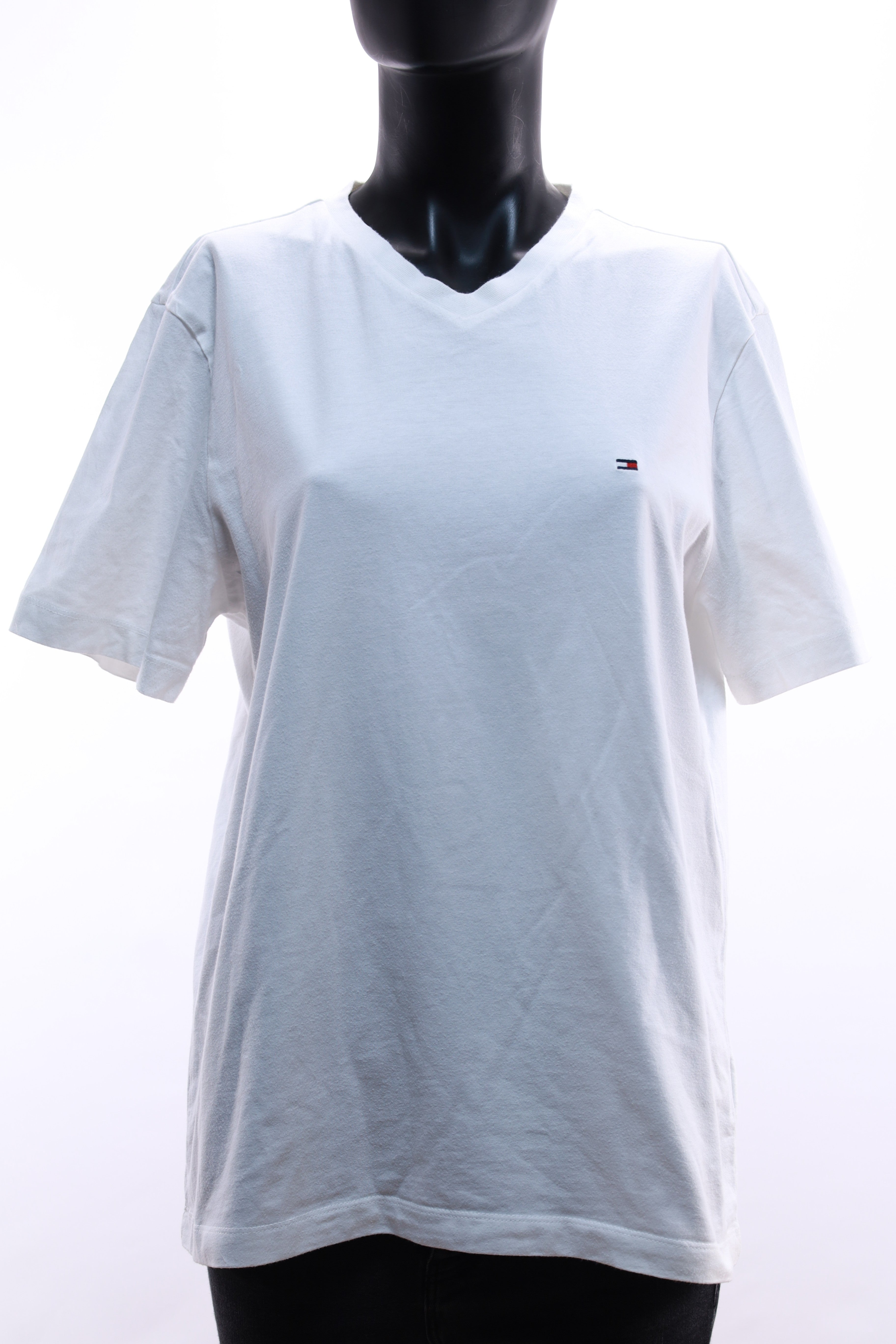 Дамска бяла тениска Tommy Hilfiger XXL
