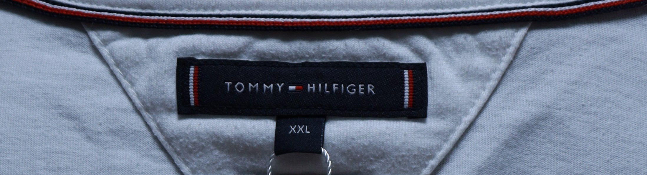 Дамска бяла тениска Tommy Hilfiger XXL