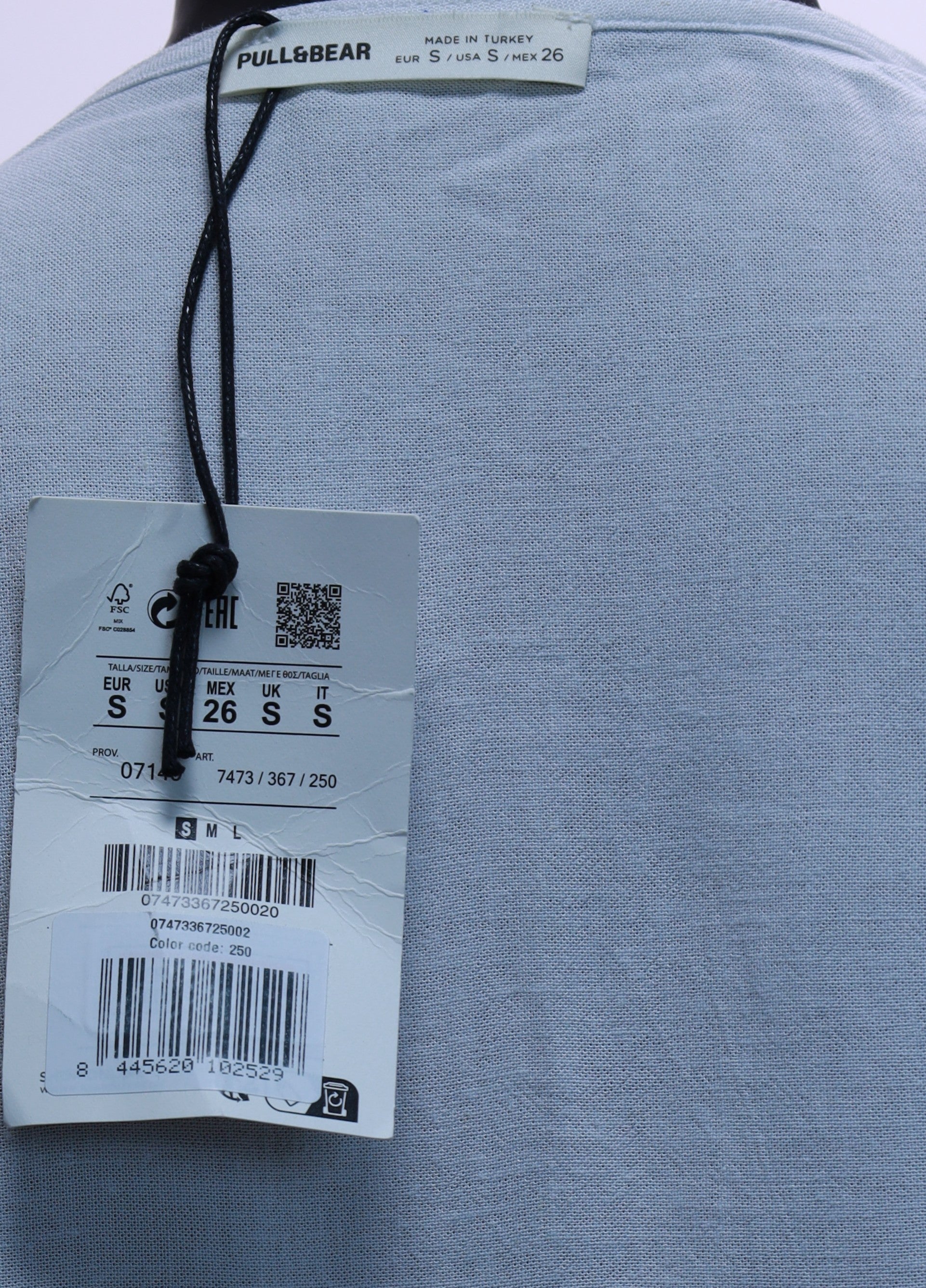 Топ с връзки Pull&Bear S