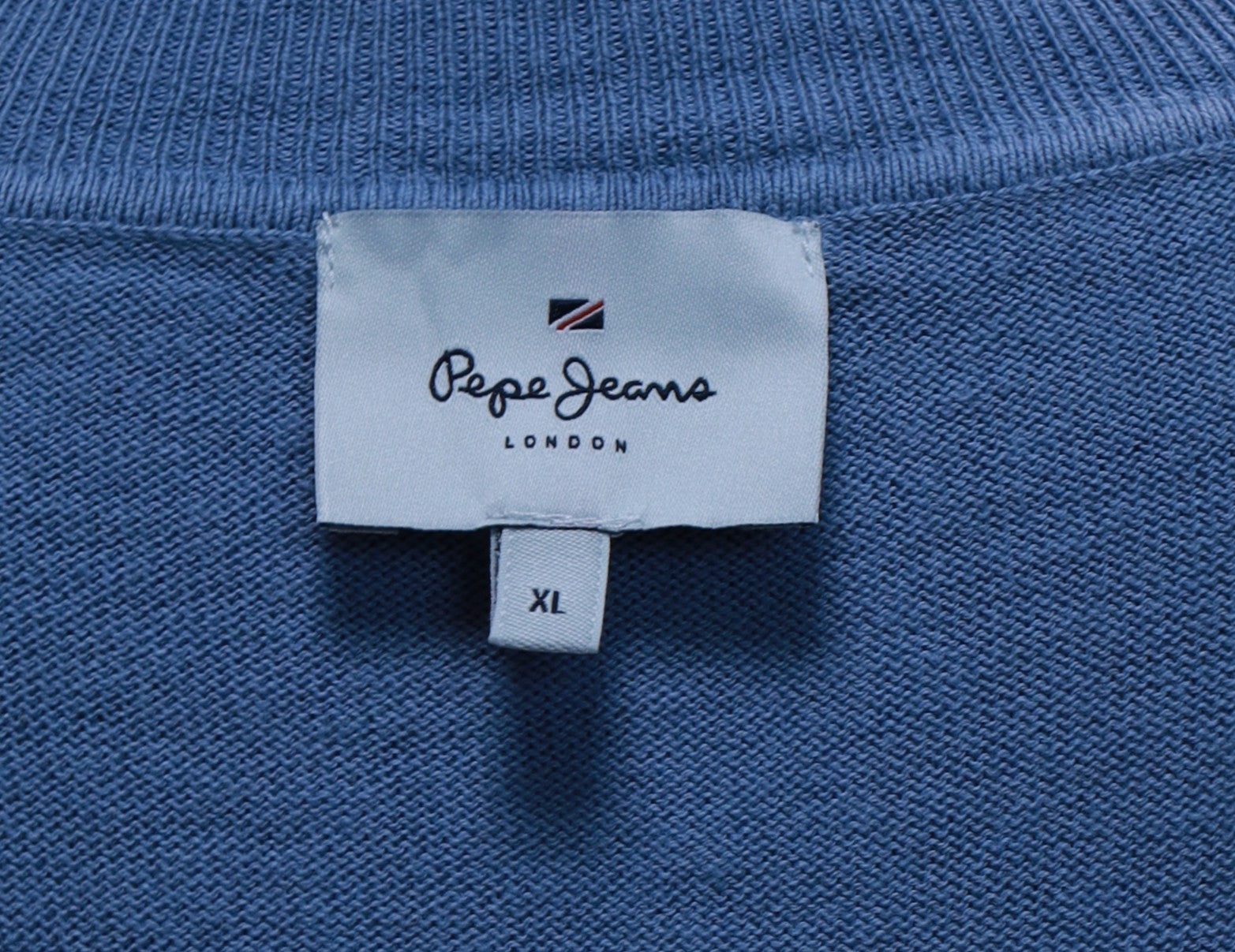Светлосин пуловер Pepe Jeans XL