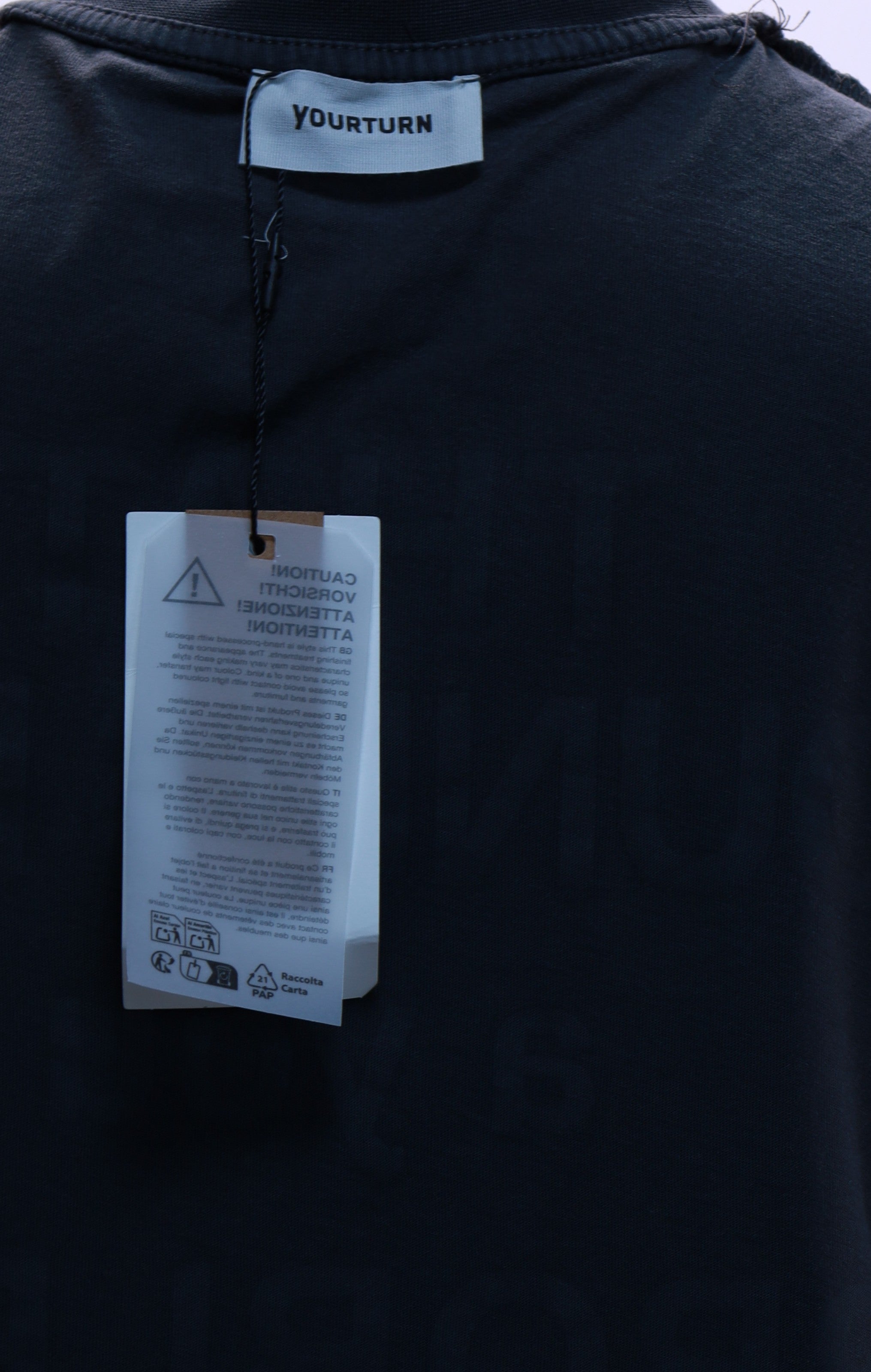 Your Turn oversize S тениска