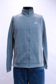Nike M сив суичър с цип