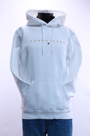 Tommy Jeans M бял суичър