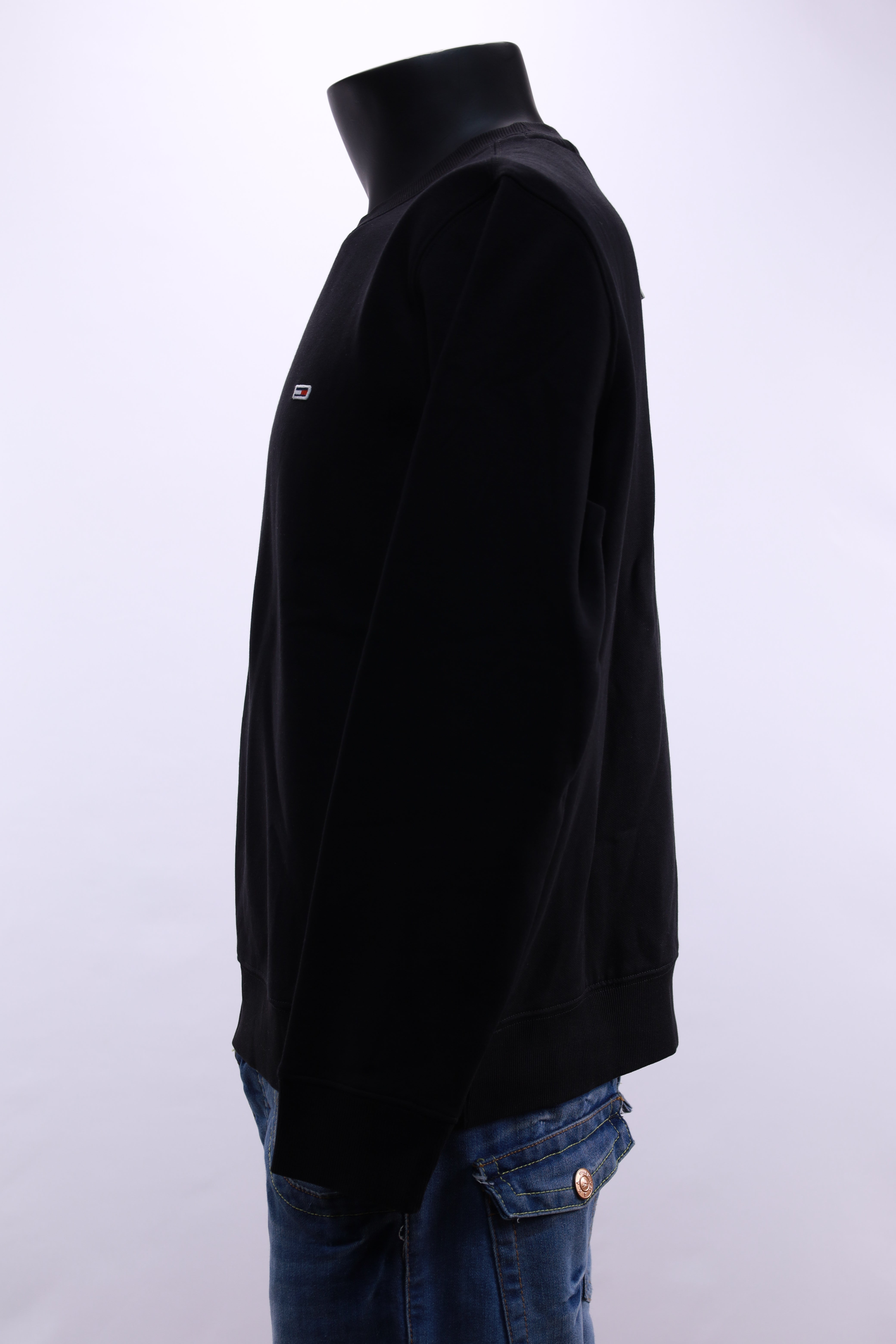 Tommy Jeans XL черна блуза