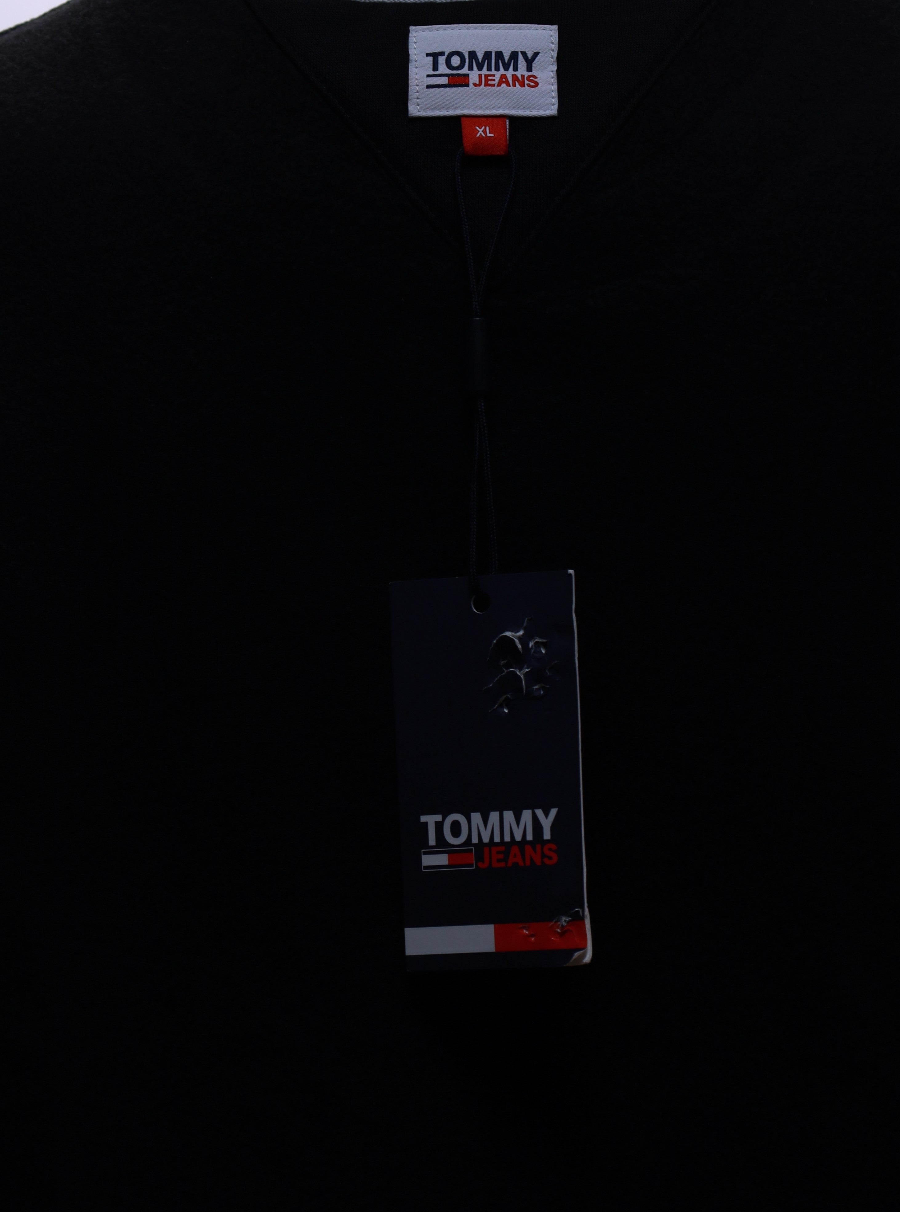 Tommy Jeans XL черна блуза