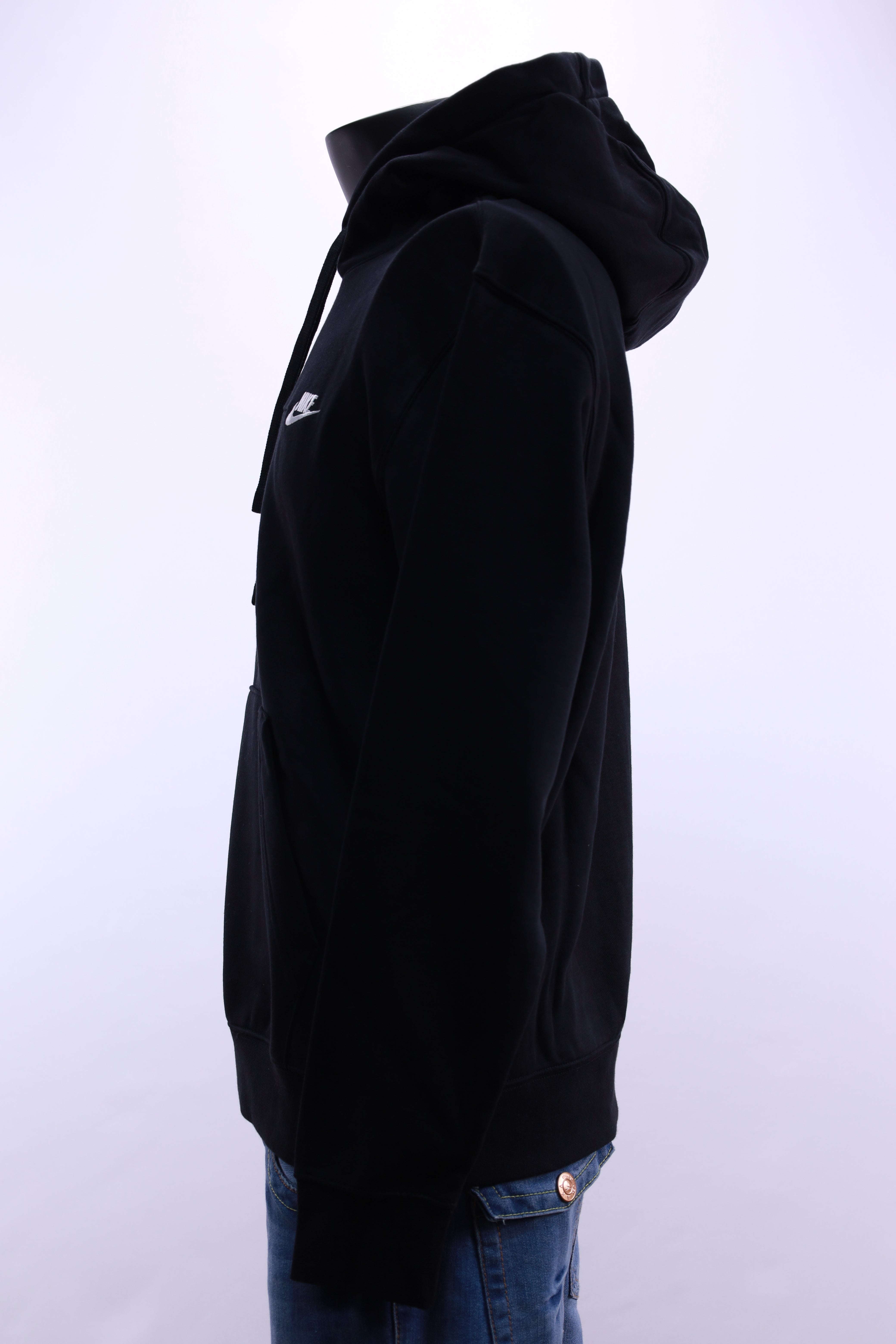 Nike M черно худи