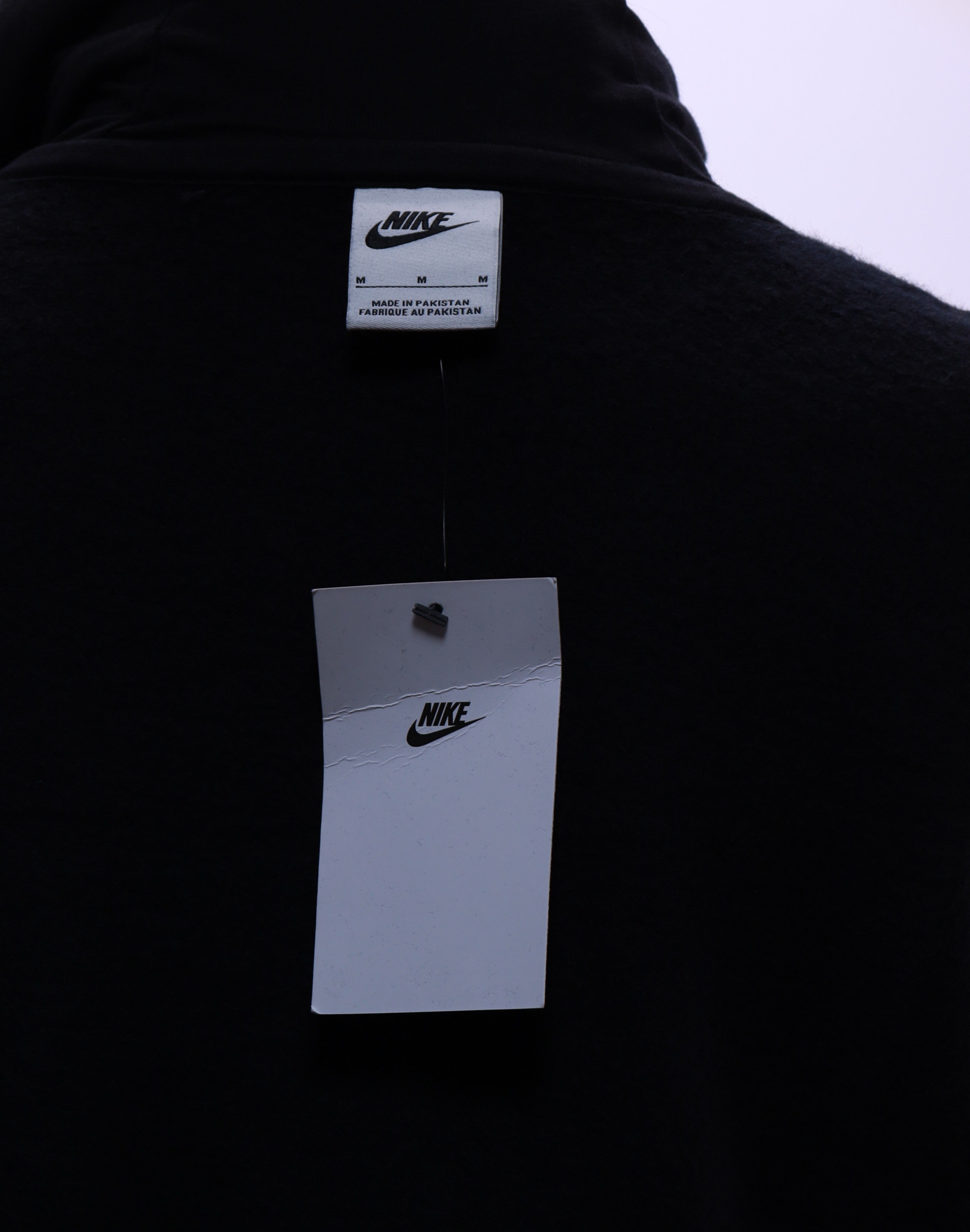 Nike M черно худи