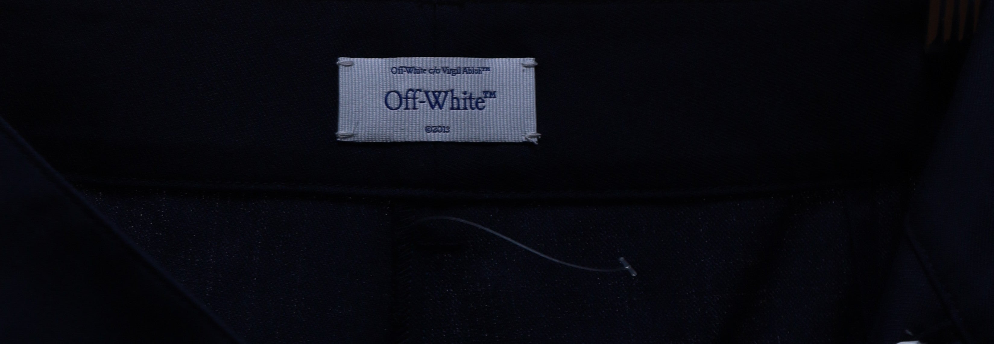 OFF White Gabardine Tariloring Cargo EU46 дамски панталони