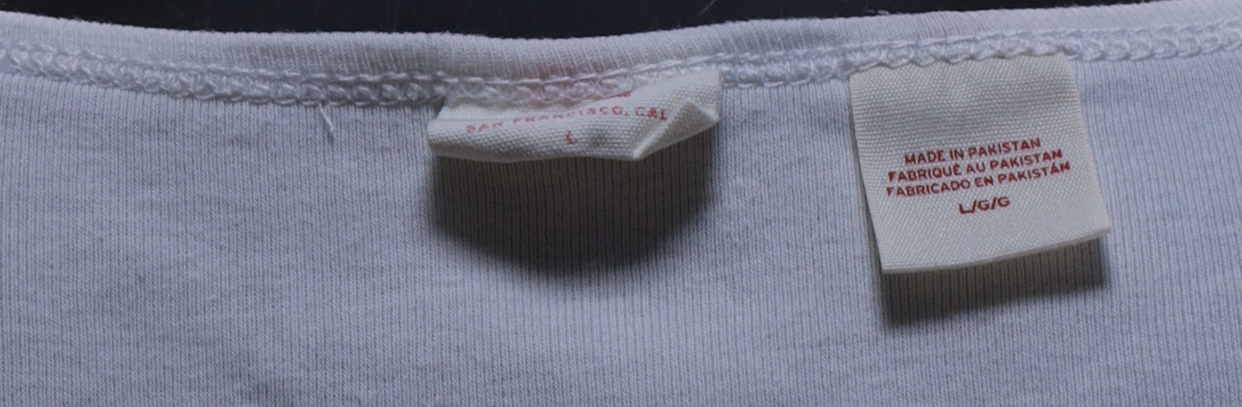 Levi's L бяла тениска