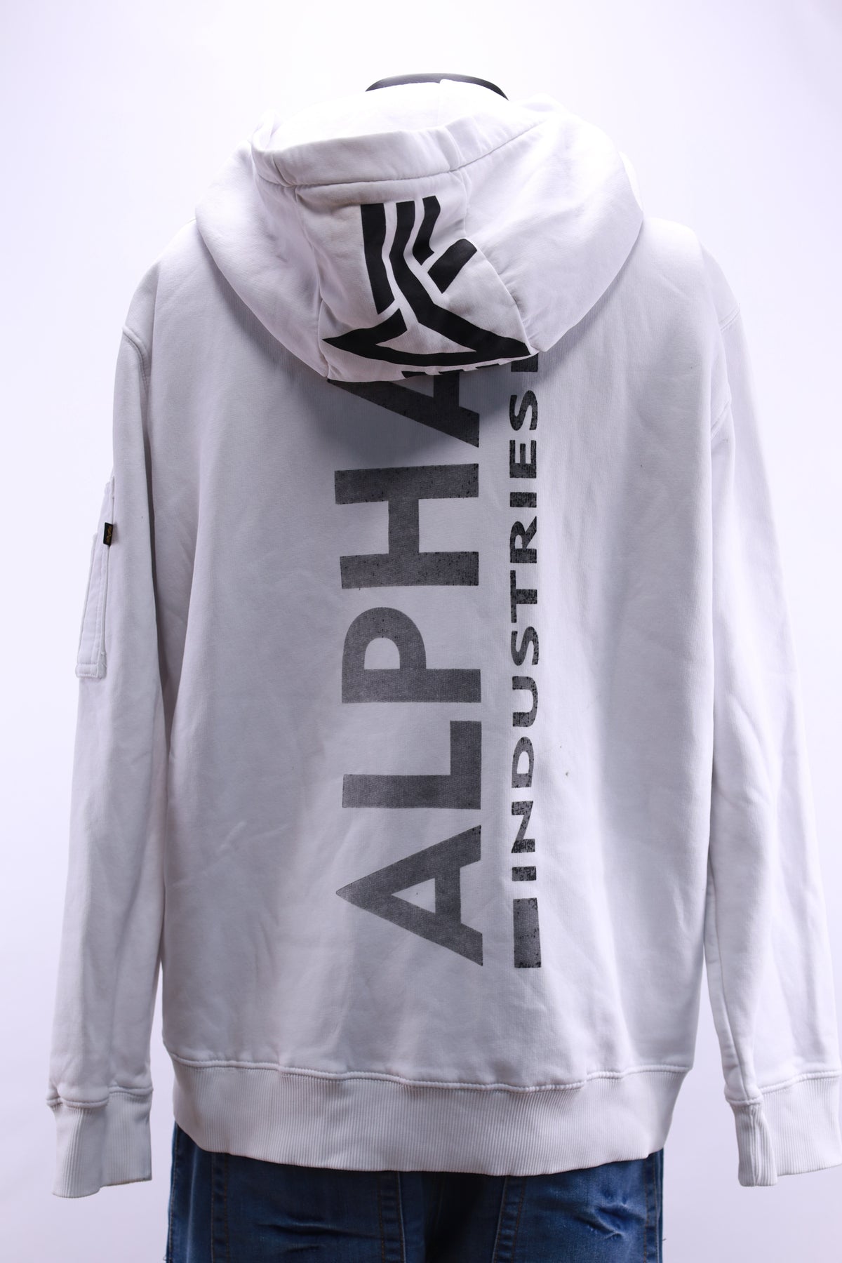 Мъжки суичър с цип Alpha Industries L