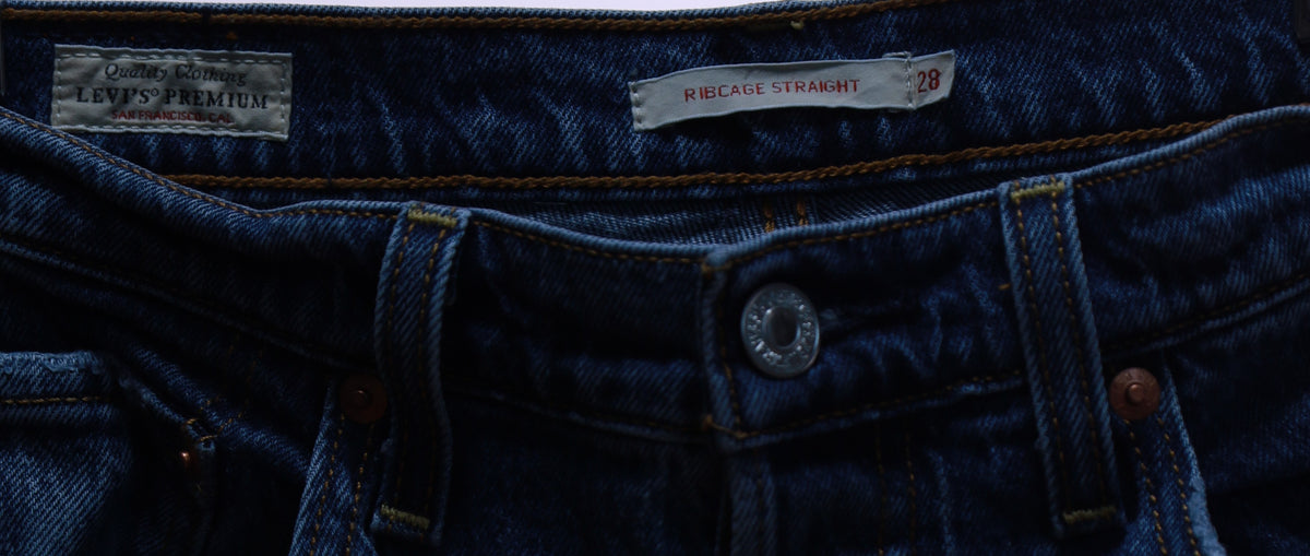 Дамски дънки Levi's Ribcase Straight W28