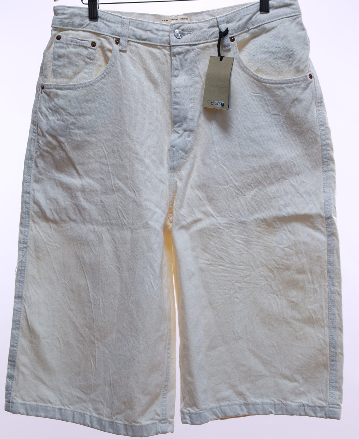 Мъжки дънкови къси панталони Baggy Pull&Bear EU42