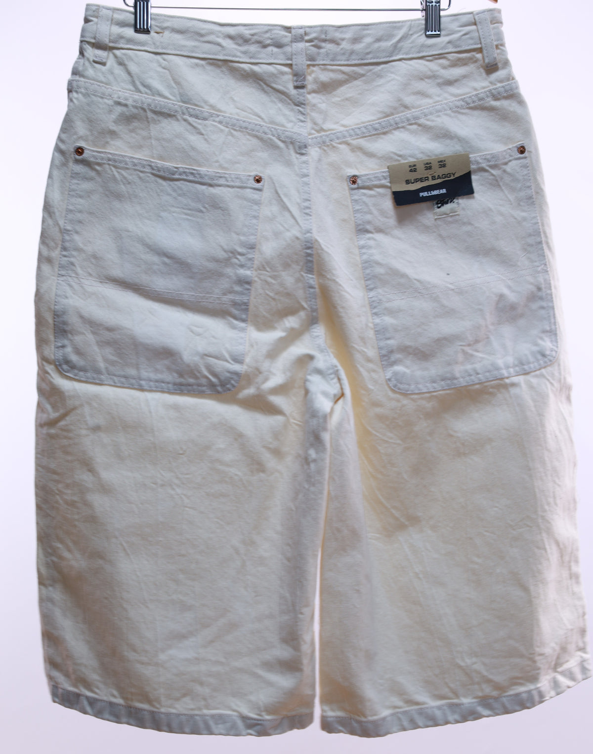 Мъжки дънкови къси панталони Baggy Pull&Bear EU42