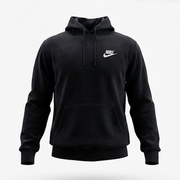 Nike M черно худи